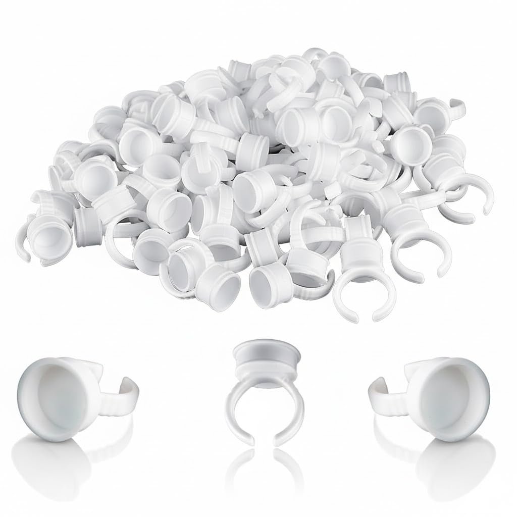 Tattoo Pigment Holder Rings 50 pcs